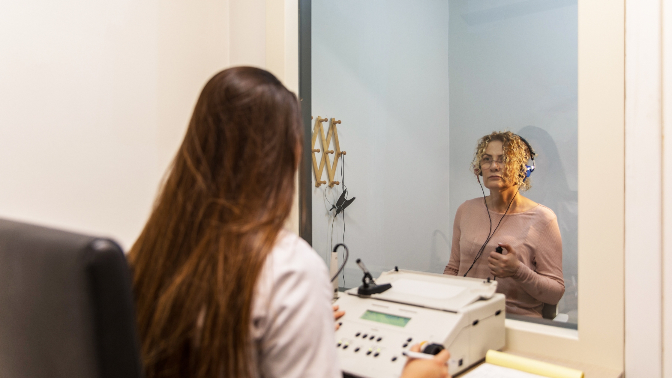 Exame de audiometria